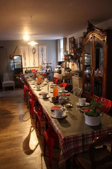Table d’hôtes dans notre maison d’hôtes à Bohal dans le Morbihan